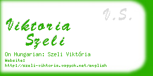 viktoria szeli business card